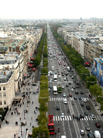 Views from the Arc de Triomphe